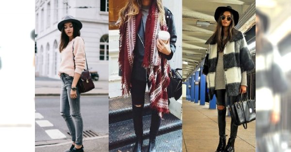 Najlepsze stylizacje Street Style z jeansami z rozcięciami przy kolanie. Zainspiruj się!