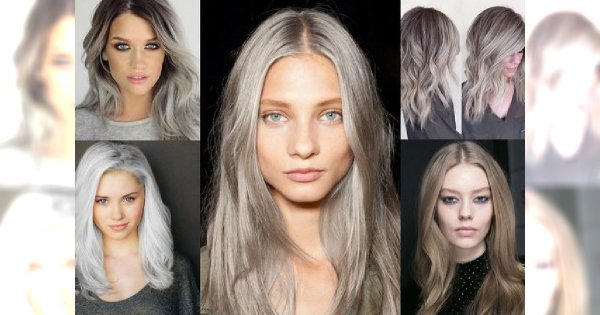 Modna koloryzacja włosów 2016 - popielate blondy w 30 hipnotyzujących odcieniach