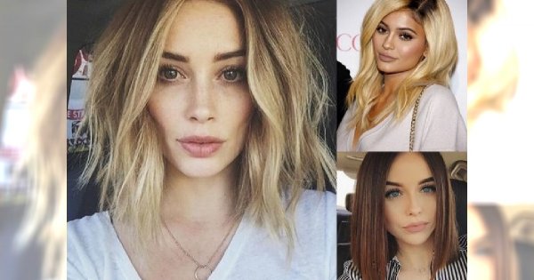 HOT TREND - półdługie cięcie włosów bez grzywki!