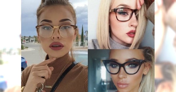 Okulary są super, a te makijaże sprawiają że są jeszcze bardziej zmysłowe!