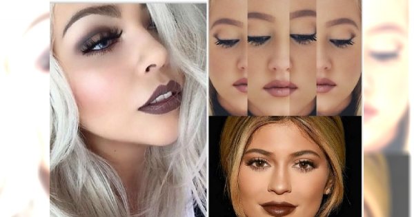 Usta w kolorze beżu, brązu i nude - Zobacz najpiękniejsze makijaże w stylu lat 90-tych