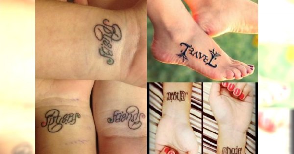 Ambigram Tattoos - Niezwykłe tatuaże z podwójnym znaczeniem. Zobacz galerię niesamowitych projektów!