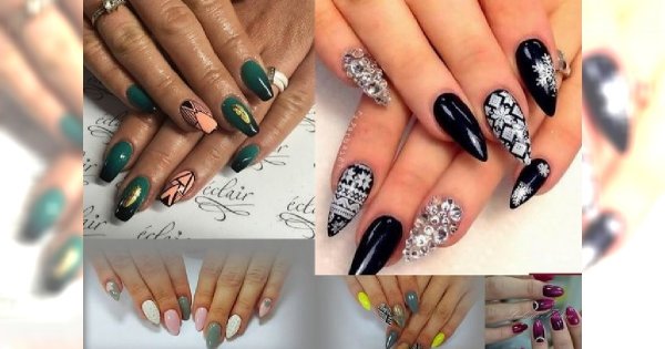 Wyjątkowy manicure na Święta - 20 najlepszych wzorków