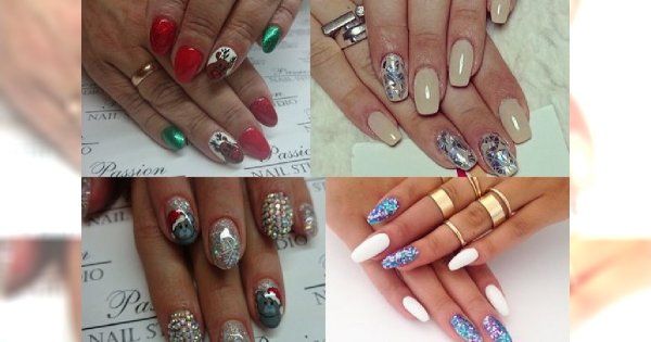 Świąteczny manicure: galeria wzorków na ten magiczny czas