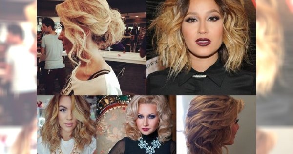Boże Narodzenie 2015 - ekstra fryzurki z włosów do ramion