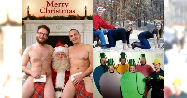 WTF?? To chyba najdziwniejsze świąteczne fotografie jakiekolwiek widzieliście!