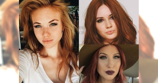 Magnetyczne makijaże dla posiadaczek rudych włosów - Trendy 2016