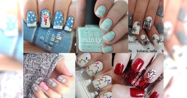 Prawdziwie świąteczny manicure! Tak uroczych wzorków jeszcze nie widziałaś!