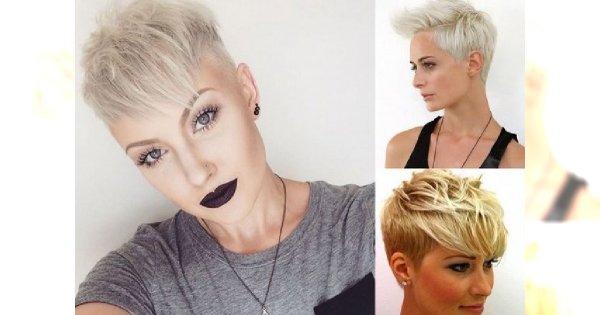 Krótkie blond fryzurki dla mega stylowych kobiet