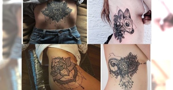 Mega stylowe tatuaże - kobiece, pełne charyzmy [GALERIA]