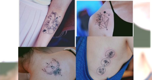 MEGA galeria najpiękniejszych Line Tattoo - Dziewczęce i subtelne propozycje na 2016