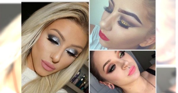 MEGA galeria brokatowych makijaży na 2016 - Garść inspiracji na karnawałowy look