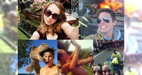 Najdziwniejsze i najgłupsze selfie z sieci - SZOK!