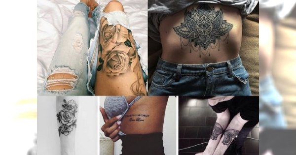 Stylowe tatuaże - MEGA modne, kobiece motywy 2016