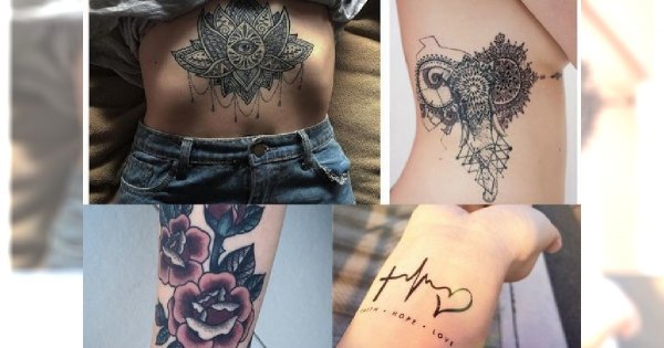 Stylowe, MEGA kobiece, charyzmatyczne - motywy tatuażu 2016!