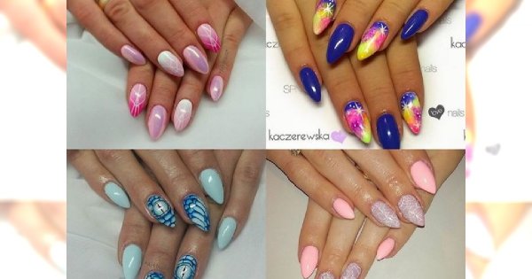 Prześliczne, dziewczęce i jednocześnie stylowe motywy manicure - GALERIA 2016