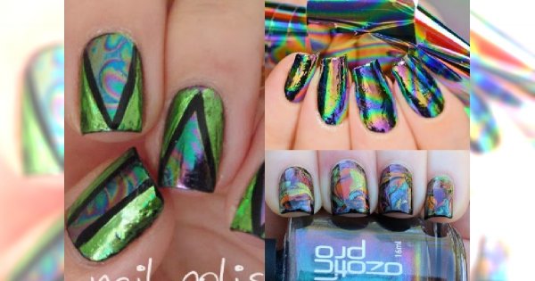Oil Slick Manicure: Holograficzne szaleństwo na paznokciach! Sprawdź, jak prezentuje się najnowszy trend na Instagramie!