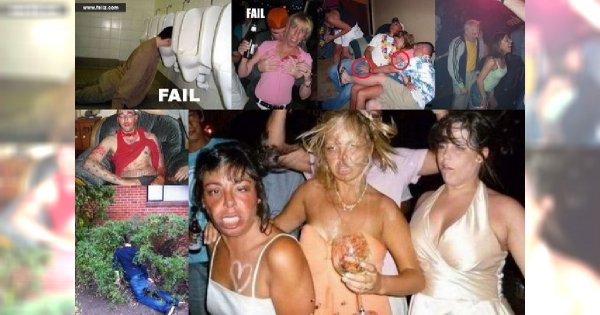 O NIEE! Impreza imprezą, ale te zdjęcia to prawdziwa porażka! DLACZEGO?!