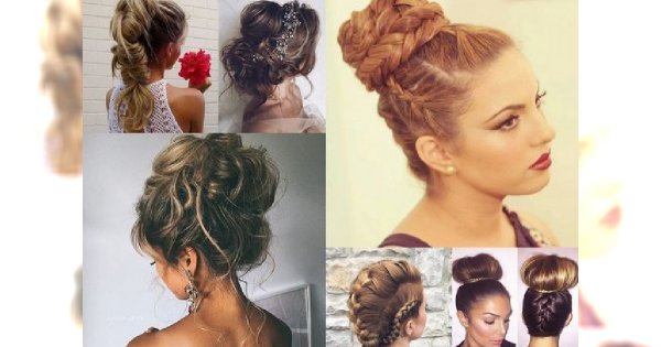 Katalog kobiecych wieczorowych fryzurek - TRENDY 2016