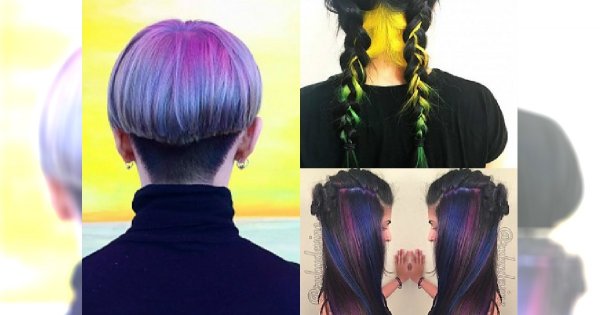 Najpiękniejsze Rainbow Hair na  brunetkach - Ta galeria udowadnia, że posiadaczki ciemnych włosów wyglądają genialnie w tęczowej koloryzacji!
