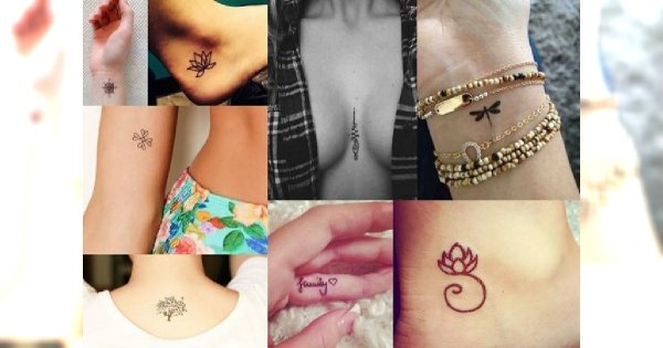 Malutkie tatuaże, które pokochasz! Sekretne i niezwykle urocze motywy dla dziewczyn!
