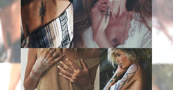 MEGA galeria najpiękniejszych tatuaży w stylu Boho. Daj się oczarować tym niezwykłym wzorom!