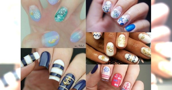 Marynarskie manicure na lato, jakich jeszcze nie widziałyście! Ponad 20 uroczych wzorków