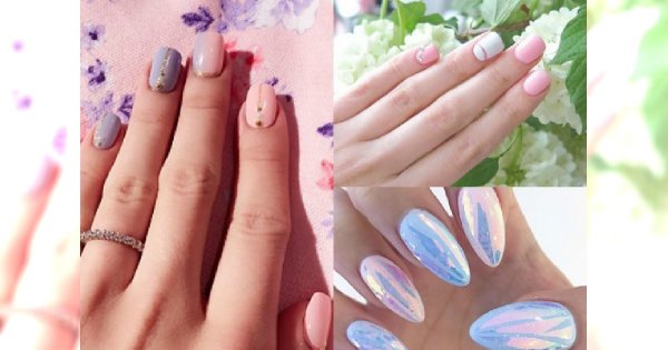 Manicure na lato w kolorach roku 2016: Pastelowe odcienie Rose Quartz i Serenity na paznokciach Was urzekną!