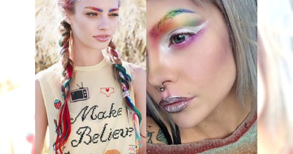 Poznajcie tęczowe brwi - Nowy trend na lato 2016, które pokochały Insta-girls. Skusicie się?