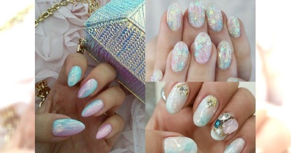 HOT propozycja dla miłośniczek BLING! Najpiękniejsze manicure z "syrenką"