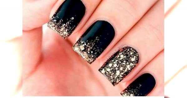Czarno złoty manicure - manicure, który doda Ci klasy