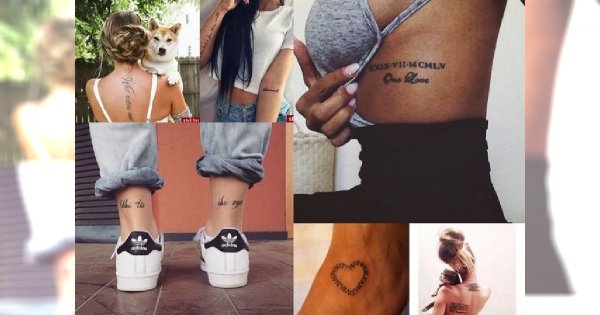 Tatuaże, które uwielbiacie: napisy na udo, rękę, żebra, nadgarstek, obojczyk