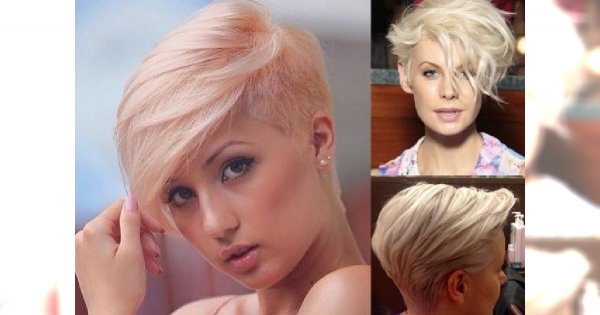 Krótkie i półkrótkie fryzurki dla charyzmatycznych blondynek!