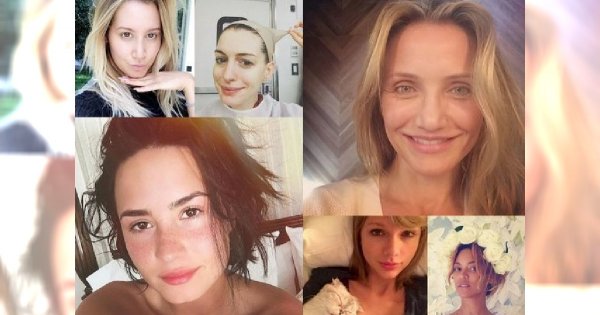 15 gwiazd, które pokazały się bez makijażu! Ładnie wyglądają?
