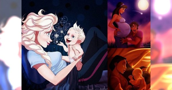 Już wiemy, jak najbardziej uwielbiane gwiazdy Disney'a wyglądałyby jako matki! Nie możesz tego przegapić!