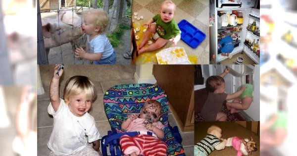 Rodzice tych dzieci mają chwilami przerąbane! Poznaj najbardziej szalone dzieciaki świata!