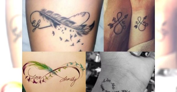 Ten motyw to prawdziwy tatuażowy hit! Galeria wzorów z symbolem nieskończoności