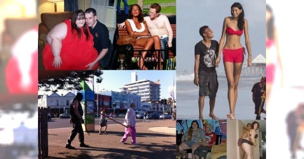 10 najbardziej niezrozumiałych związków świata! Jednak dla nich te różnice nie mają znaczenia! Słusznie?