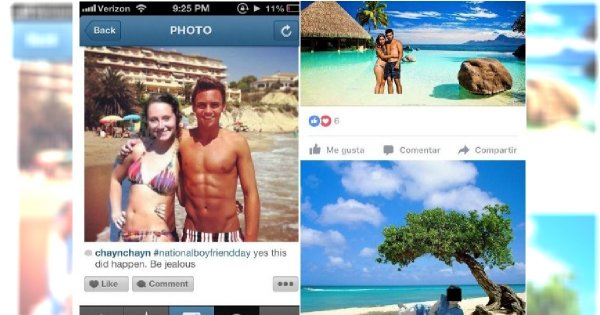Tak, jasne, byłeś tam... Mieli udane wakacje, ale tylko na Facebooku