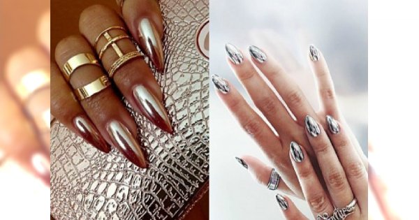 HIT: Chrome Nails - Nowa technika wykonania metalicznego manicure robi furorę na Instagramie!
