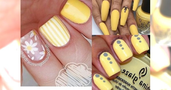 Yellow manicure - zatrzymaj lato na dłużej!