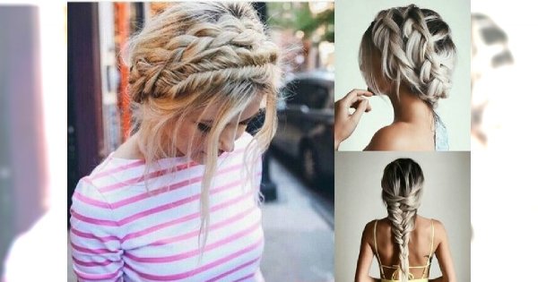 HOT TREND! Dziewczęce fryzurki z modnym dodatkiem w postaci słowiańskiego splotu!