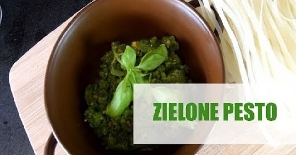 Szybkie zielone pesto