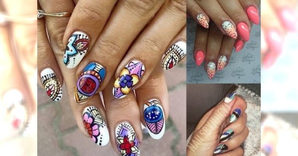 Inspiracje manicure dla różnych długości i kształtów paznokcia - MEGA GALERIA!