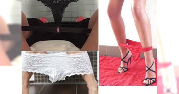 OHYDA!!! Te dziewczyny fotografują.... majtki. Czy one zwariowały? Zobaczcie NAJGORSZY TREND W SIECI...