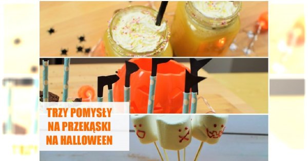 3 najlepsze przekąski na Halloween