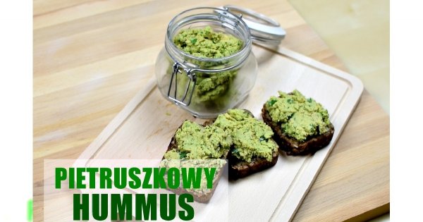 Hummus pietruszkowy - idealny do kanapek