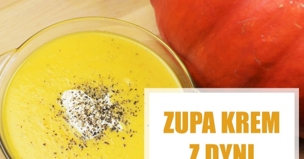 Sycąca zupa krem z dynii