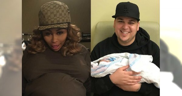 Rob Kardashian i Blac Chyna mają córkę! Do kogo jest bardziej podobna?