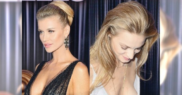 Finał "Top Model". Joanna Krupa jak zwykle z ogromnym dekoltem, a Jagodzińska.... Co tam się dzieje na dole?